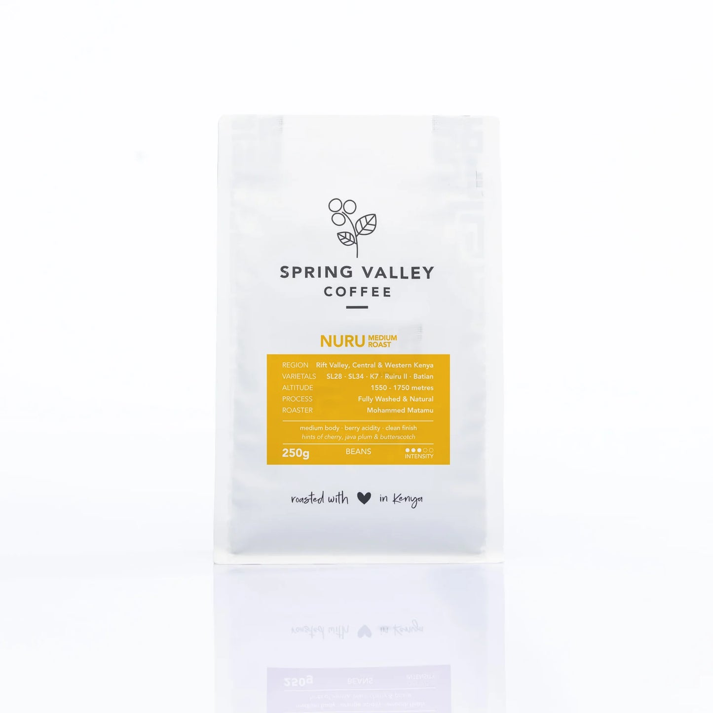 Café Spring Valley Peaberry+ 250gr.