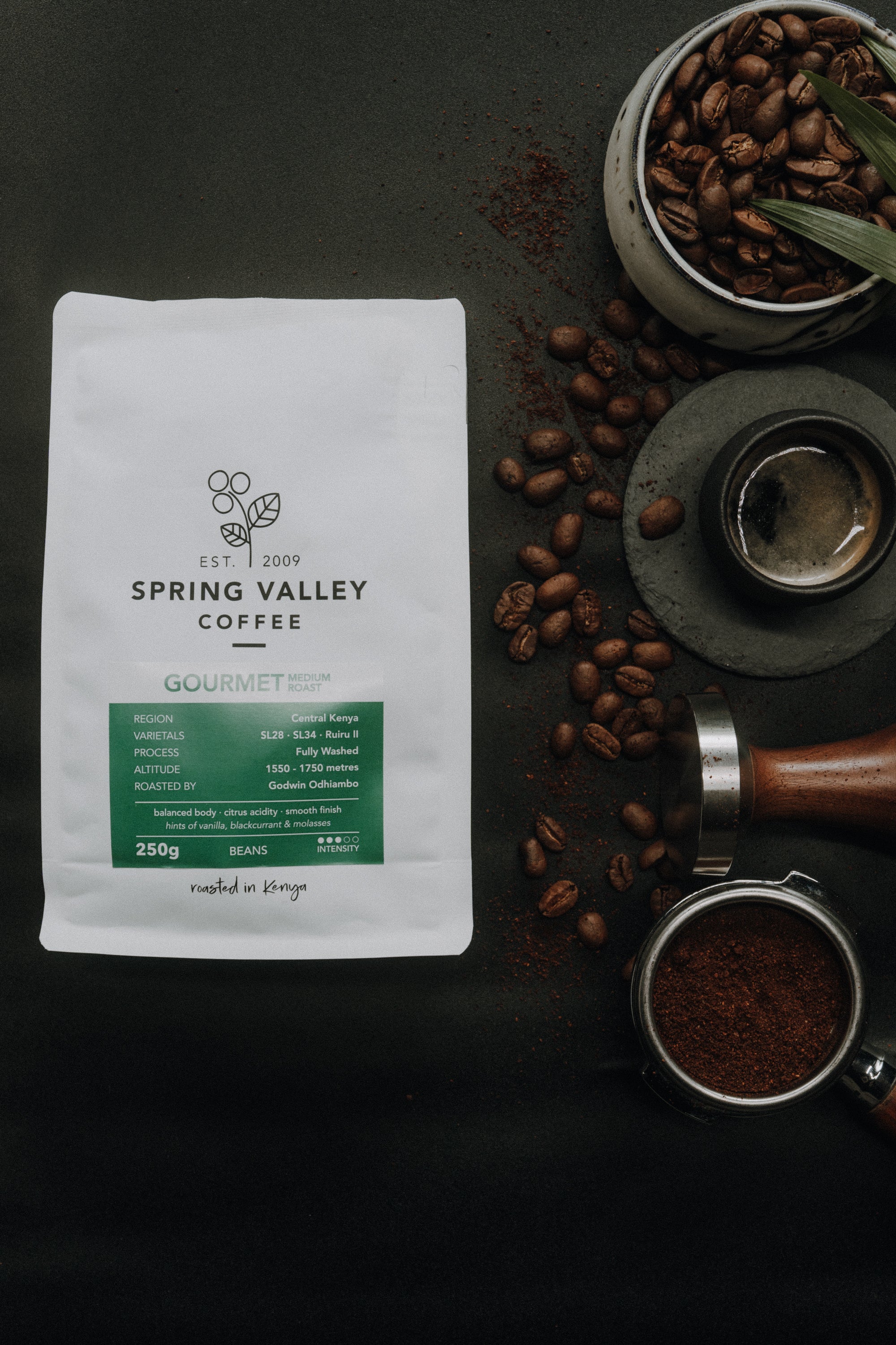 Spring Valley Coffee Gourmet 250gr. KeniaKraft