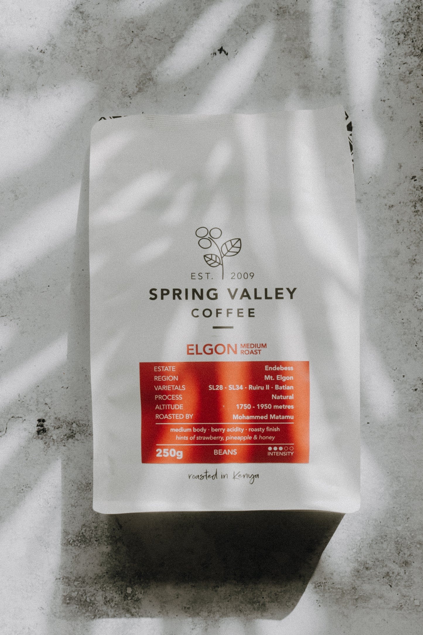 Spring Valley Coffee Elgon 250gr.